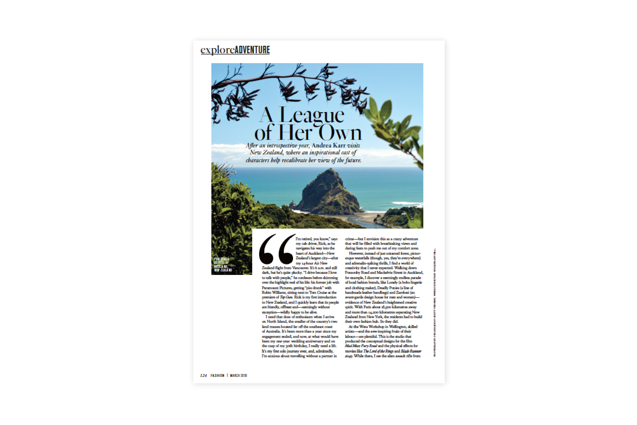 "A League of Her Own"