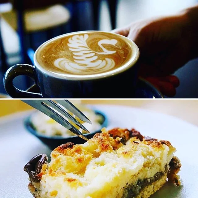 $2 off for ANY Coffee + Cake Deal! ☕️🍰
MON - TUE - WED - THU, from 7am to 2pm. 
Come get yours! 🤩