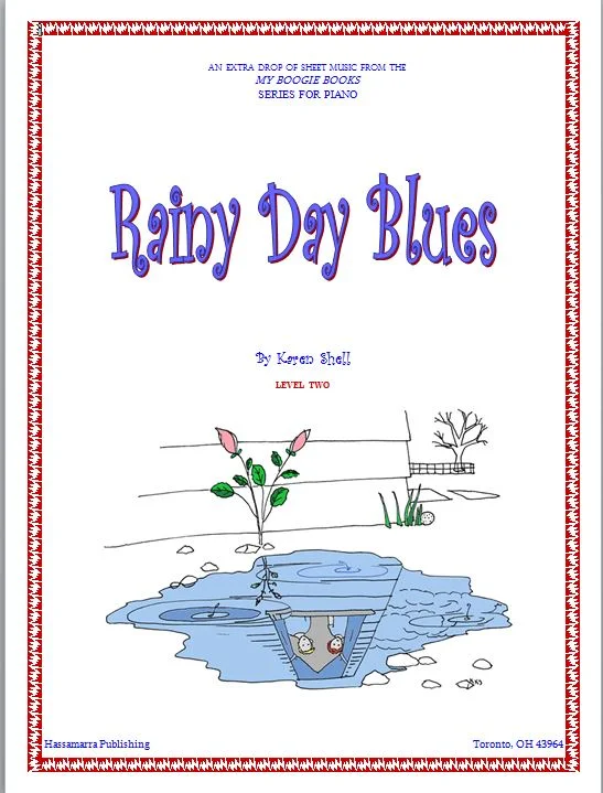 "Rainy Day Blues" Sheet Music