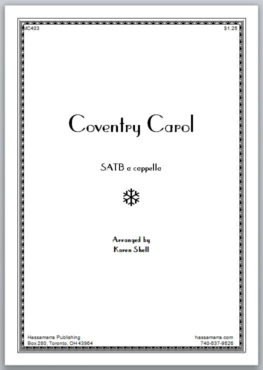 Coventry Carol