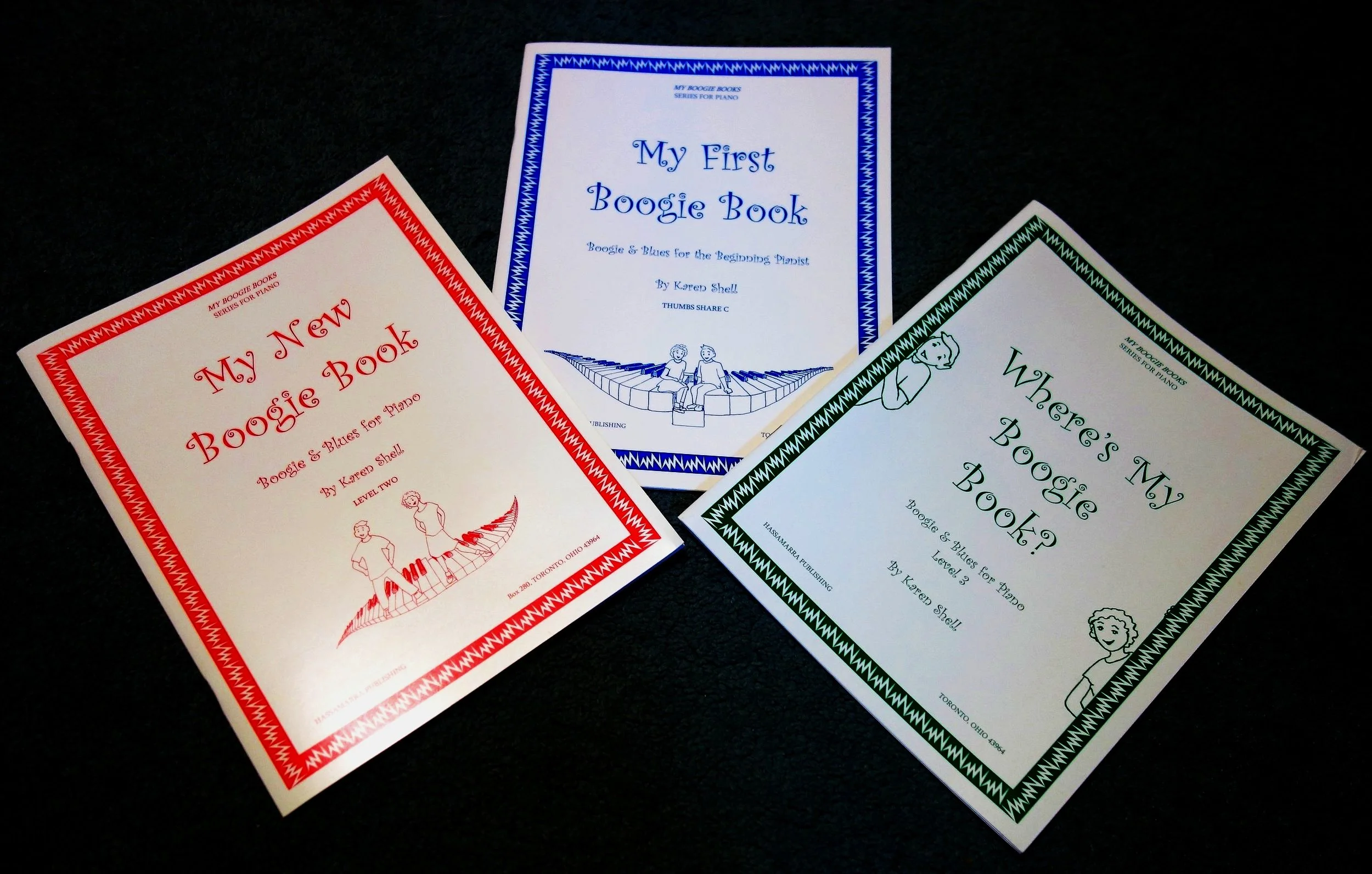 My Boogie Books, 3 levels of fun piano