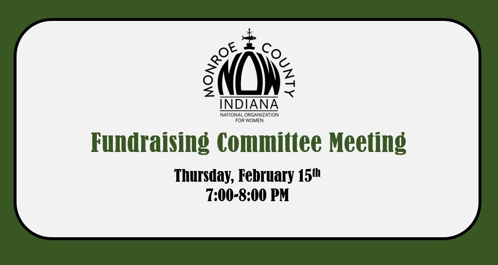 Fundraising Committee Meeting