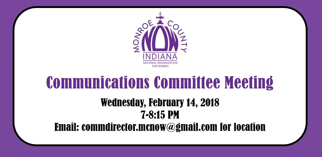 Communications Committee Meeting