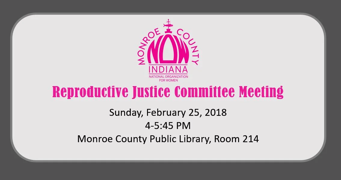 Reproductive Justice Committee Meeting 