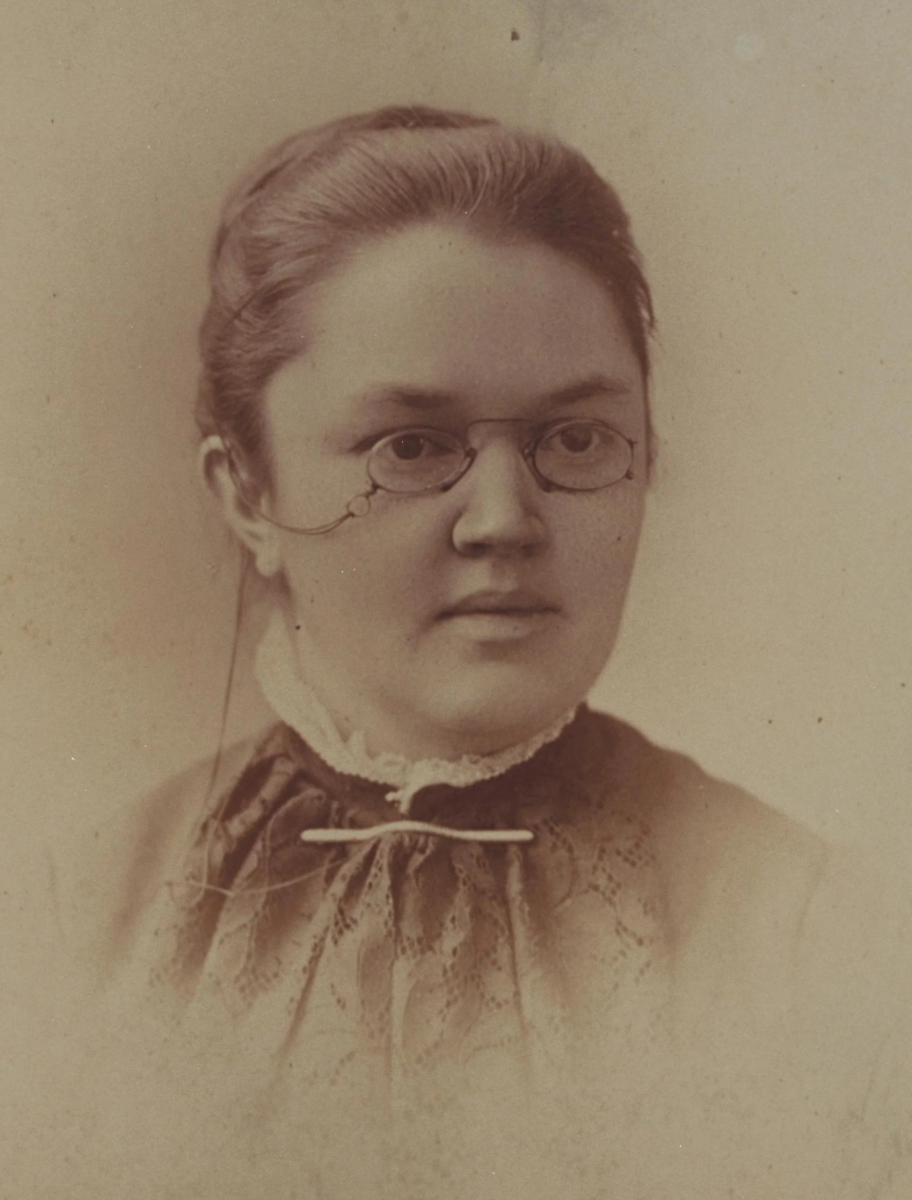 Katharine Lee Bates, photo from Schlesinger Library, RIAS, Harvard University