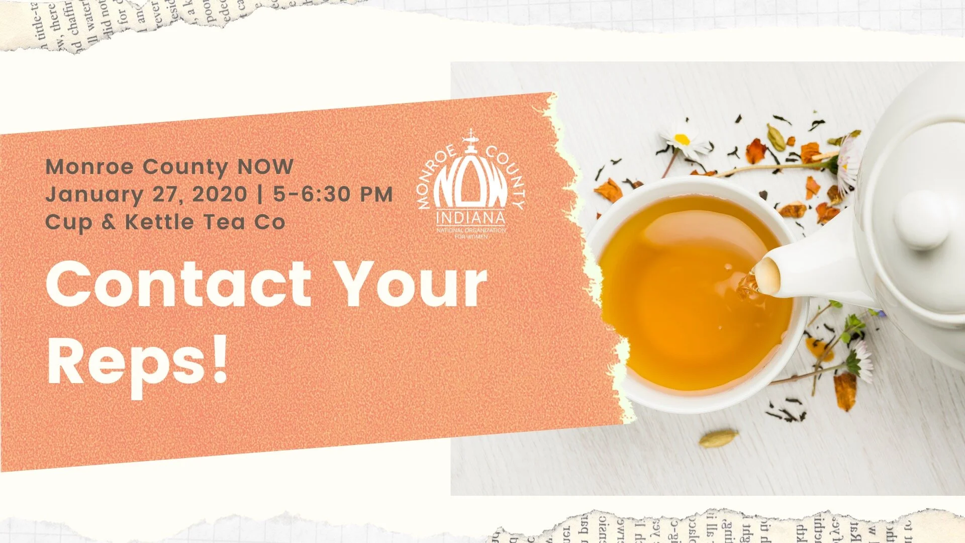 MC NOW Contact Your Reps Party