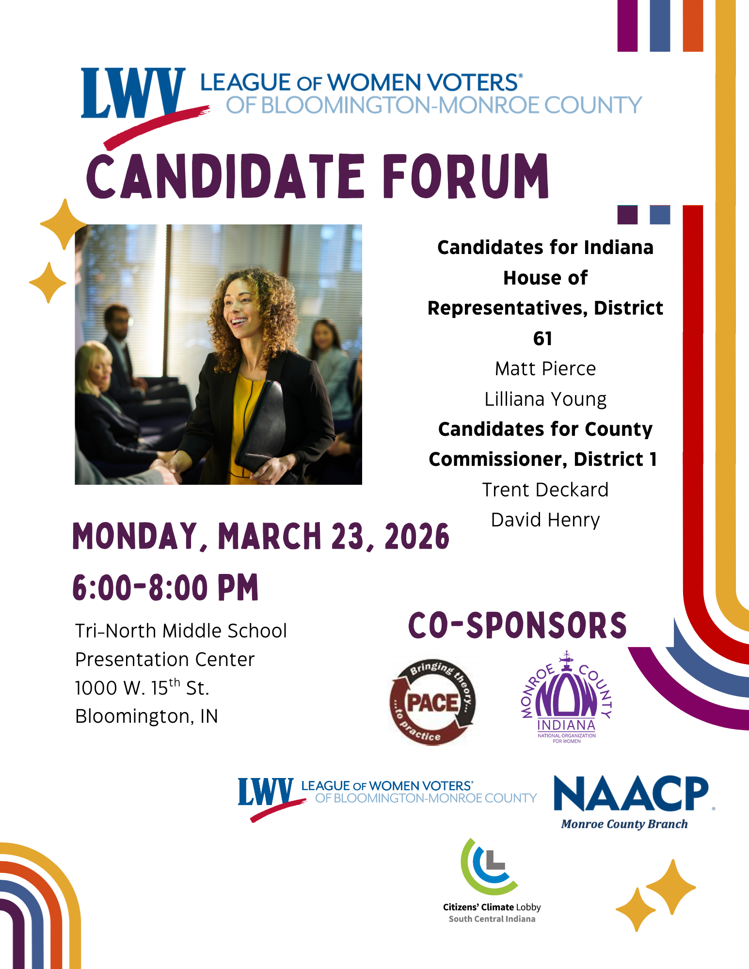 LWV of B-MC Candidate Forum