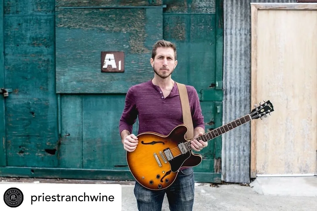 Posted @withregram &bull; @priestranchwine Join us tomorrow at 3:30pm on Instagram Live with Musician and Master Craftsman, @davidronconimusic! We'll be discussing the art of craftsmanship with David and our Director of Winemaking, Craig Becker, and 