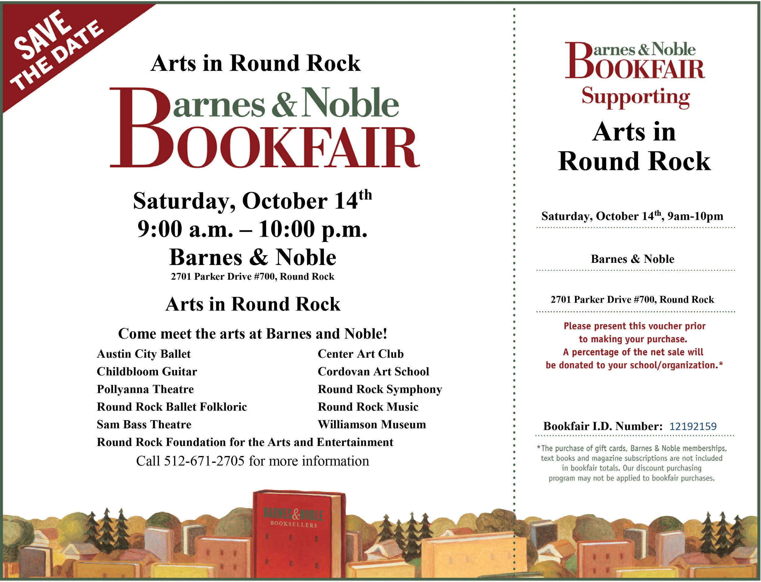 Barnes and Noble ARTS DAY Flyer with Voucher OCT 14th.jpg