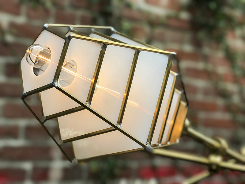  Circuit Chandelier @ Otium Restaurant 800" x 200" x 18" Custom Sizes Available. Copper and Steel