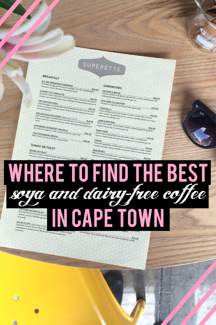 Vegan? Lactose intolerant? Just generally not a fan of dairy? Don't let your coffee pay the price. Find out which restaurants and coffee shops in Cape Town, South Africa serve dairy-free soya, almond or rice milk with their yummy flat whites and cappuccinos.