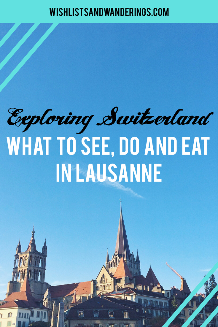 Medieval magic: What to see, eat and do in Lausanne, Switzerland. This hilly town on the banks of Lake Geneva in Europe is known for its sporting history and Olympic ties - but there is more to Lausanne than that. From the Lausanne cathedral and historic sites to cobblestone shopping streets and modern public art, this Swiss city is worth exploring further.