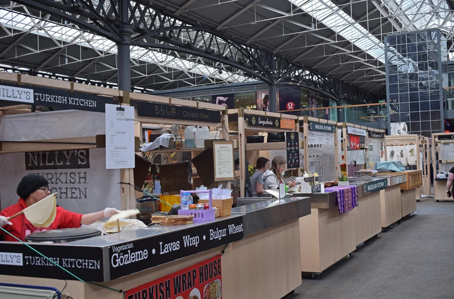 Old Spitalfields Market food