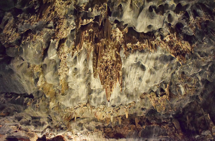 Cango Cave stalactite ceiling