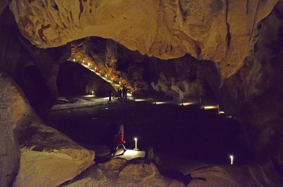 Cango Caves banquet hall view