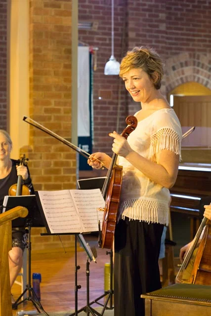 Heather Lloyd - Education workshops BaroqueFest 2015