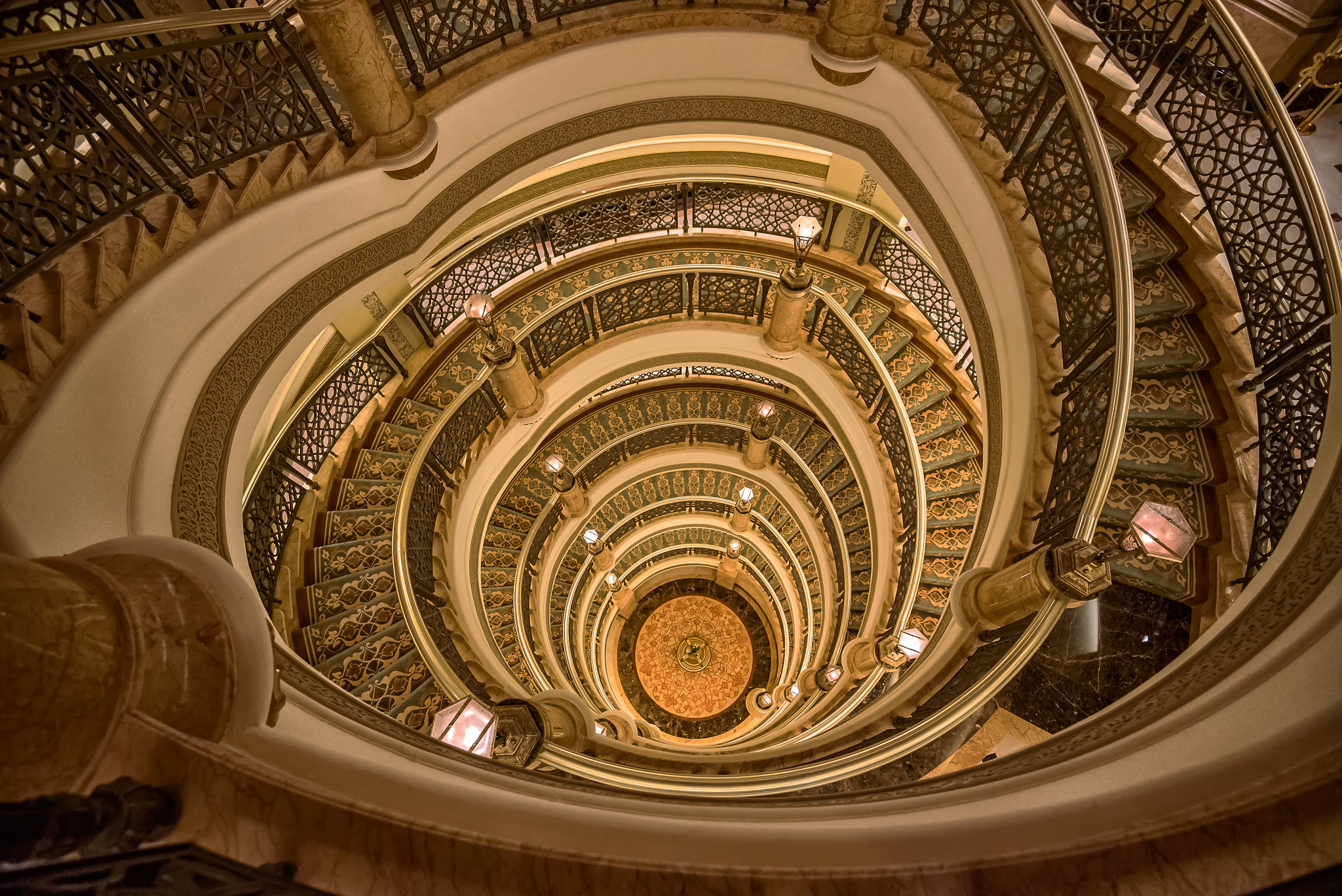 Emirates Palace Staircase