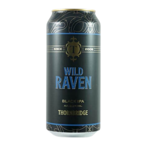 Thornbridge "WILD RAVEN" 44cl, Black IPA Thornbridge "WILD RAVEN" 44cl, Black IPA