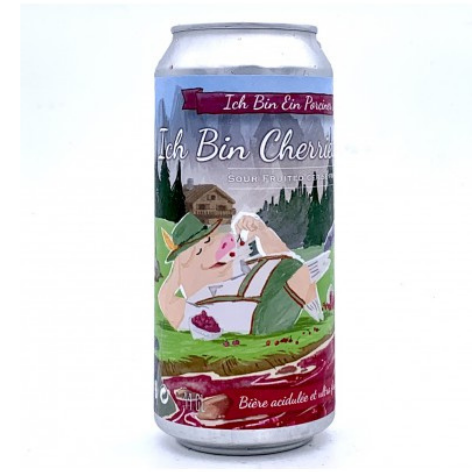 Piggy "Ich Bin Cherried All Day", 44cl, Sour con ingentes cantidades de cerezas y frambuesas 4º Piggy "Ich Bin Cherried All Day", 44cl, Sour con ingentes cantidades de cerezas y frambuesas 4º