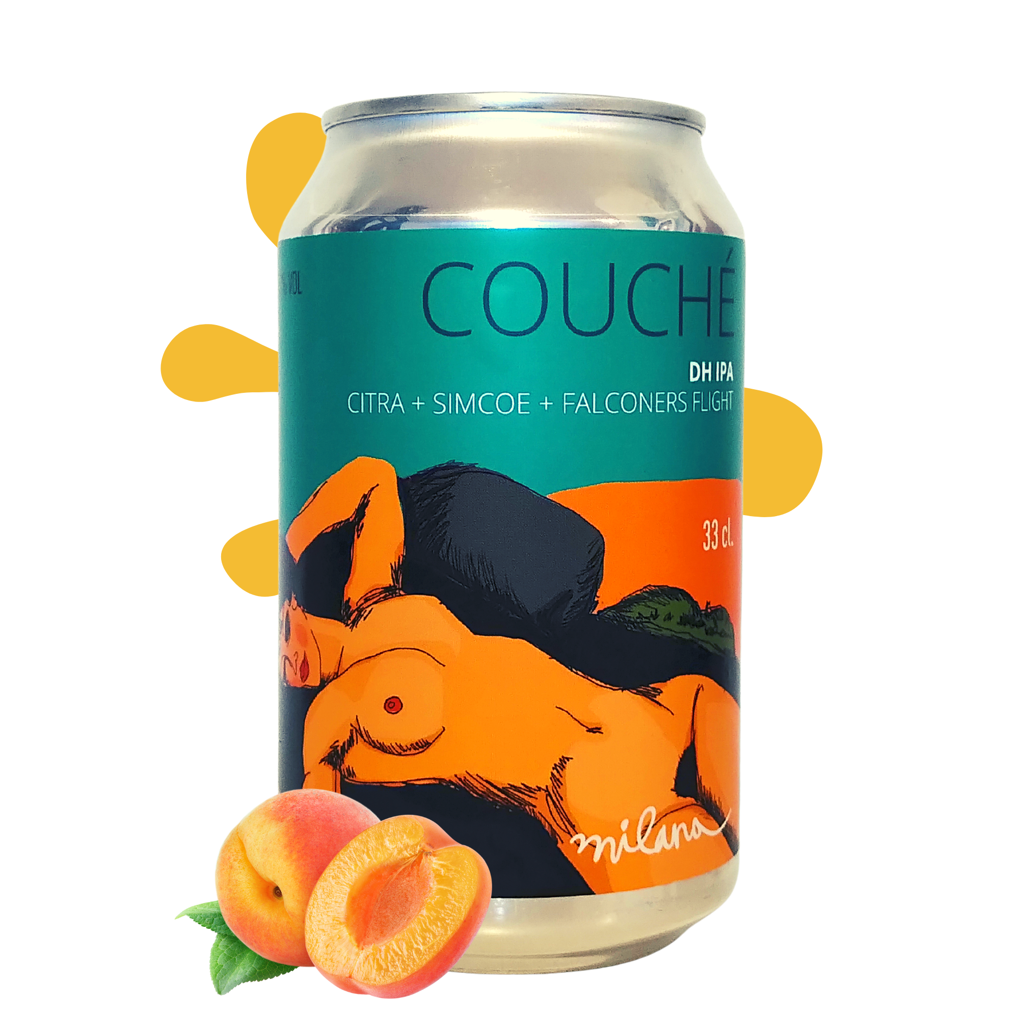 Milana CAJA DE COUCHÉ 33CLX12UD (LATA), DH IPA  