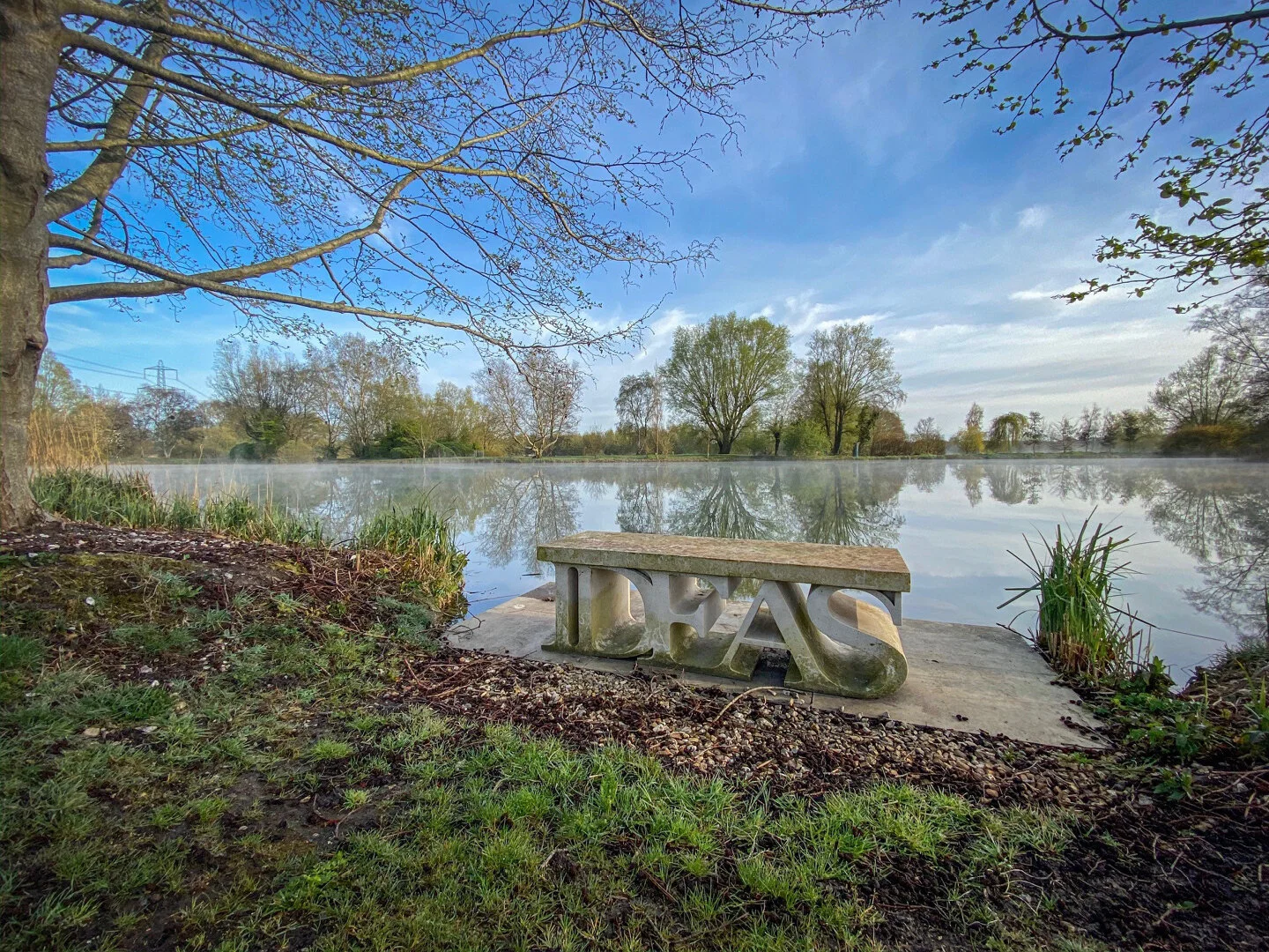 'Ideas' Stone Bench (Copy)