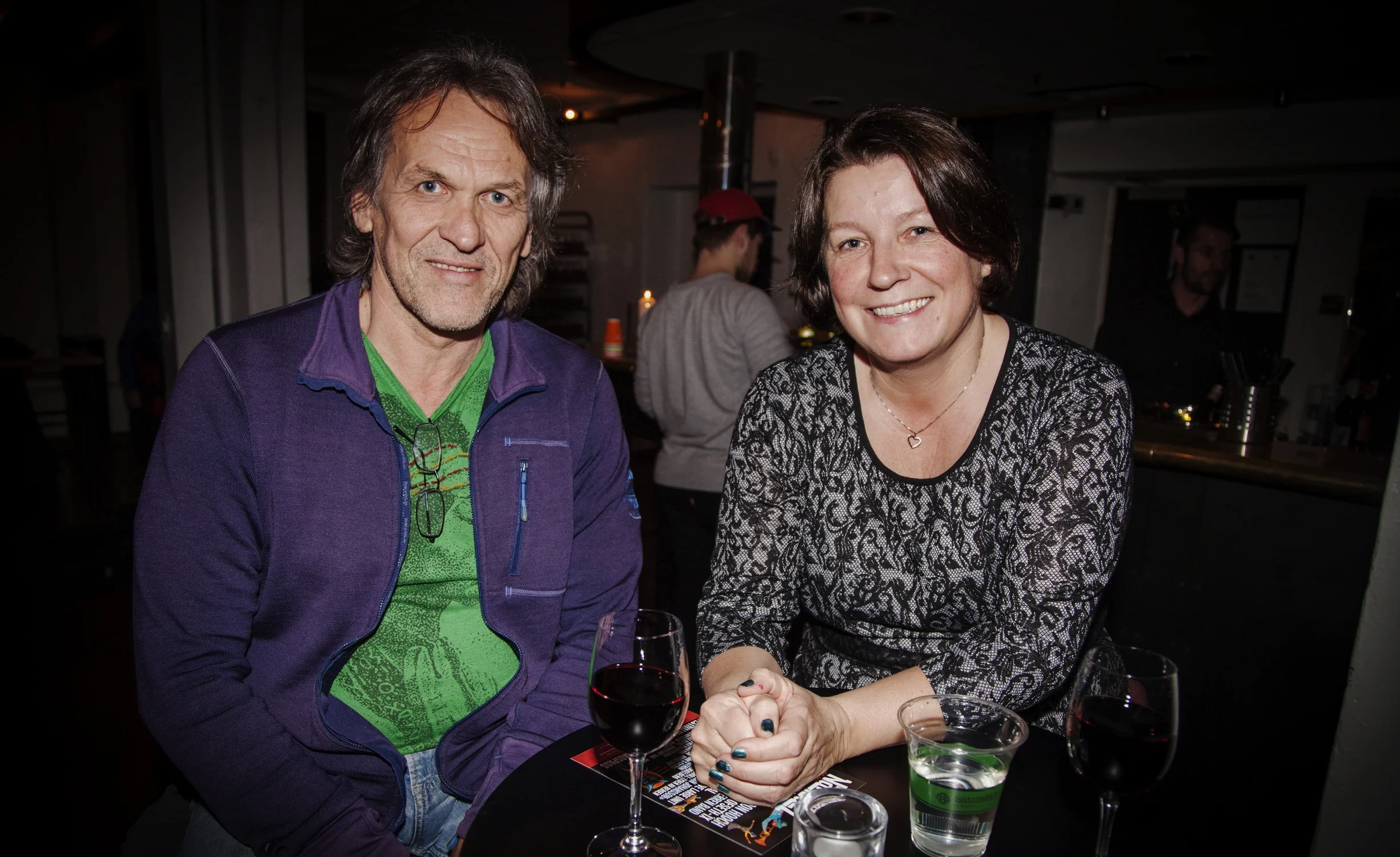 Geirulf og Eva på konsert med John Scofield