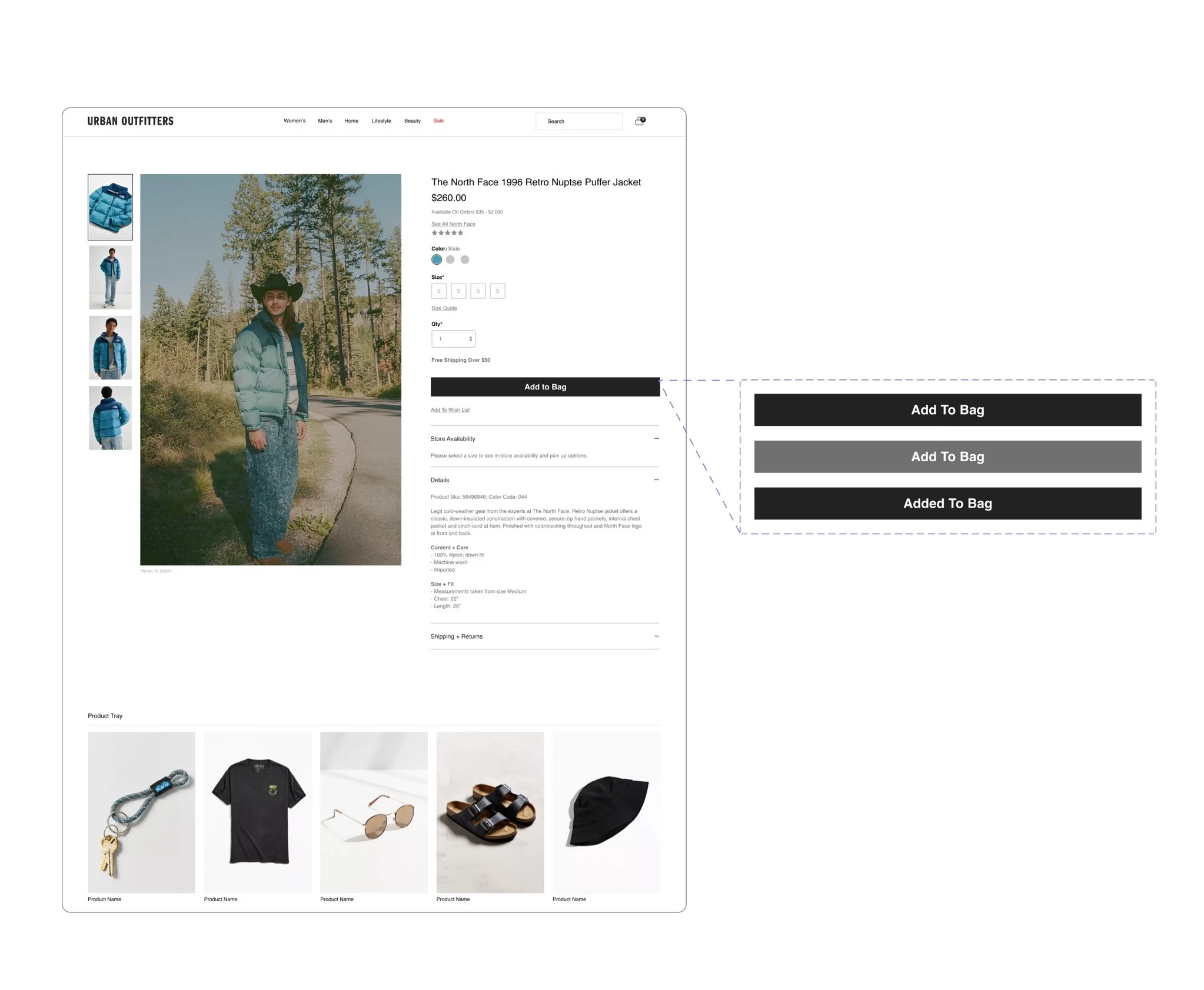 Interactive CTA Component