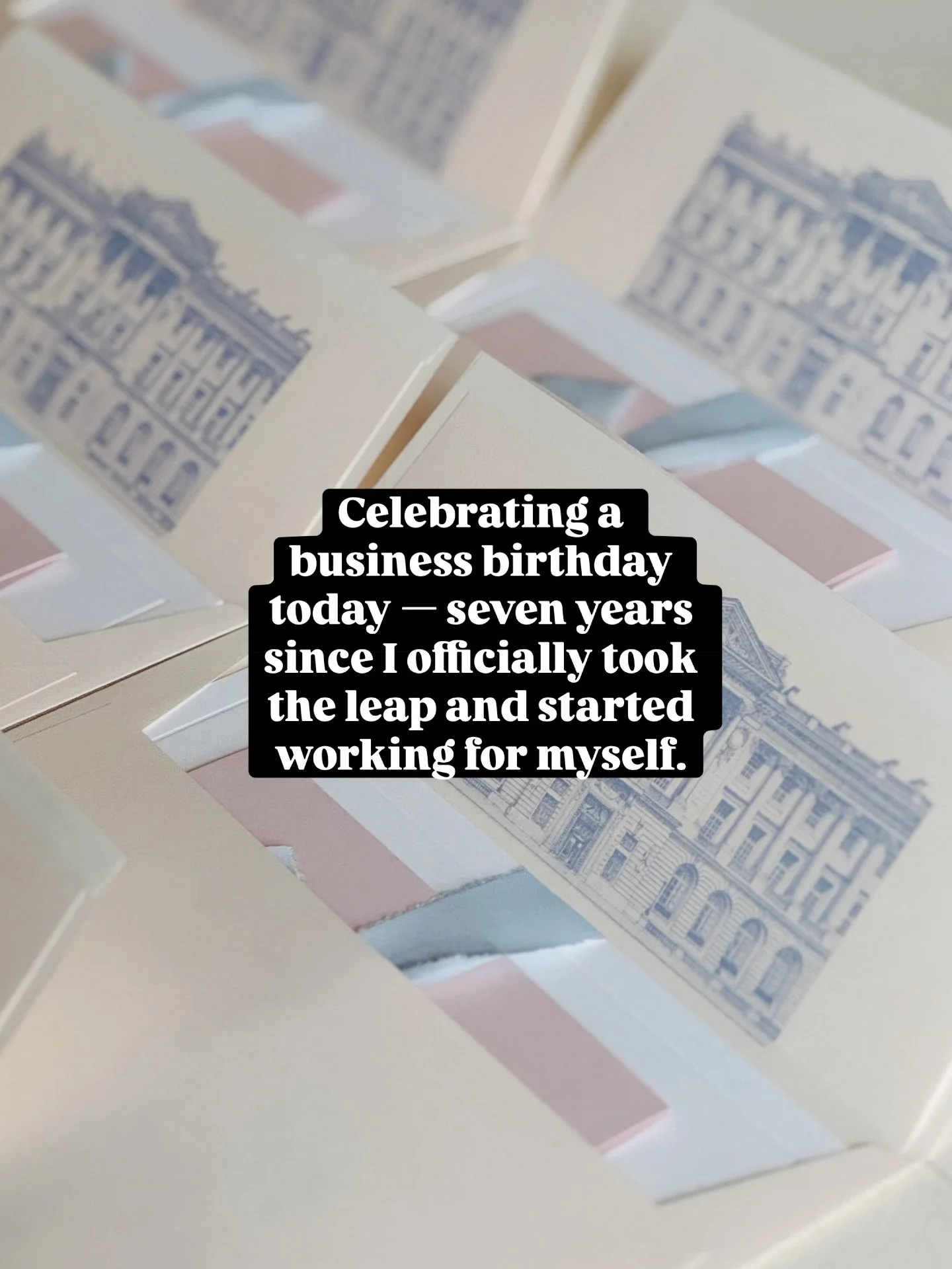 Celebrating a business birthday today&mdash;sending a huge thank you for all your support! ✨🫶🏻✨🫶🏻