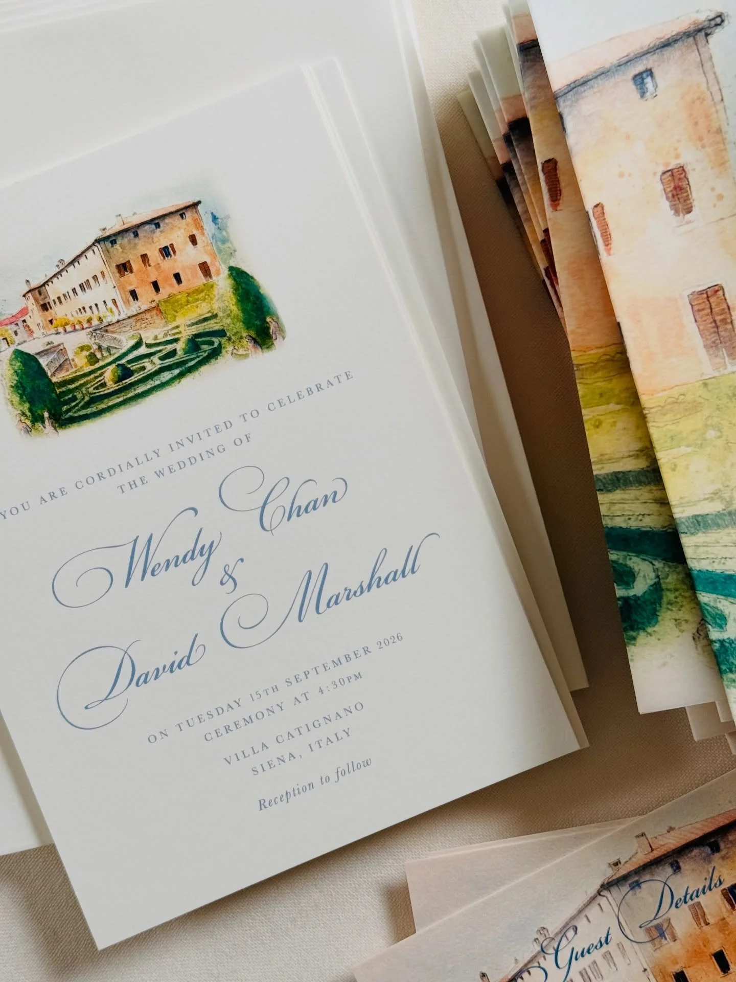 A day of filing and organising has me reflecting on a year filled with beautiful custom stationery suites. I&rsquo;m so grateful for every couple who has trusted me with their wedding invitations.

Starting with a favourite from this year: our Villa 