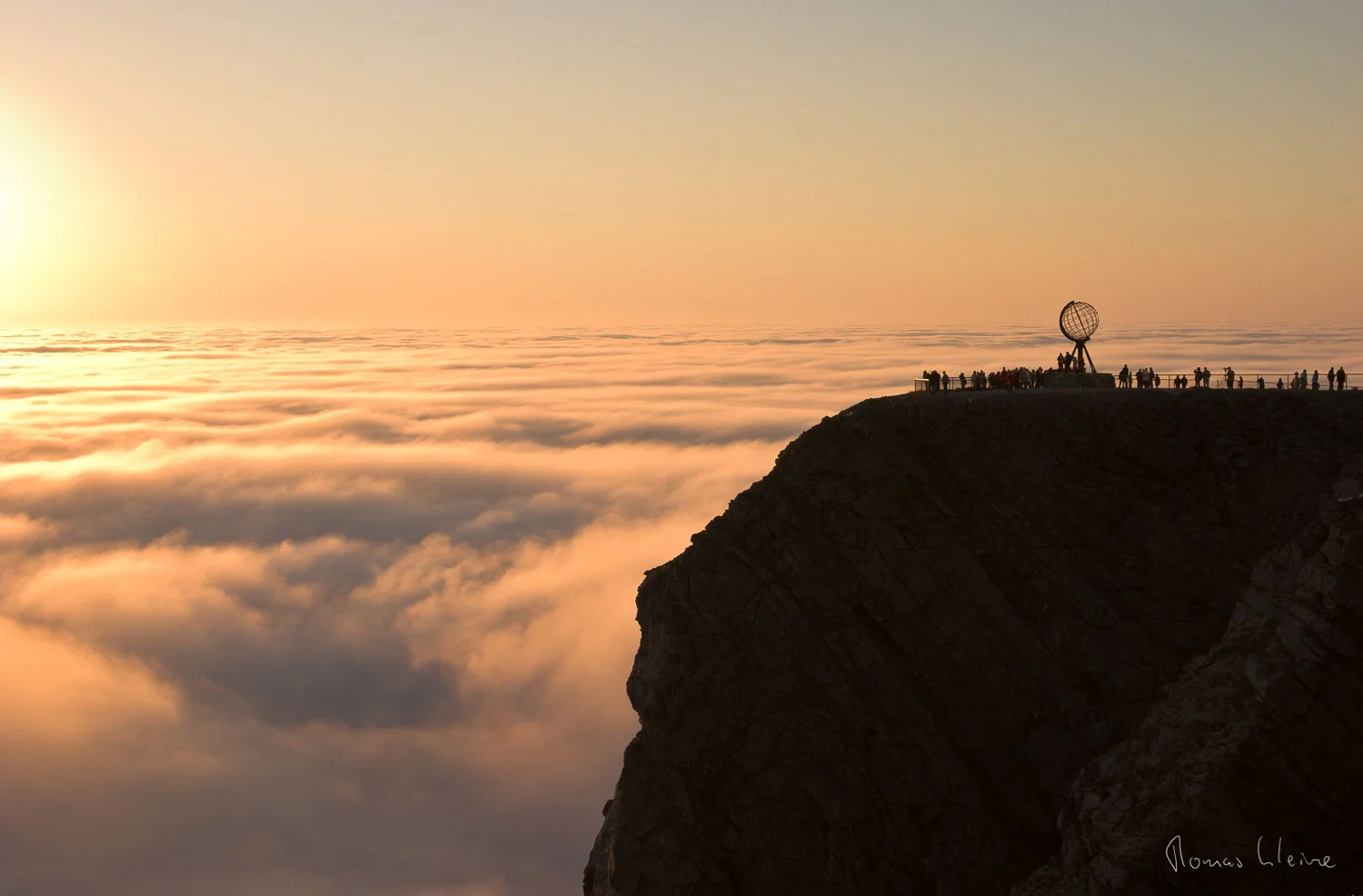 yes it's touristic but impressive as well (Nordkapp - Norway)