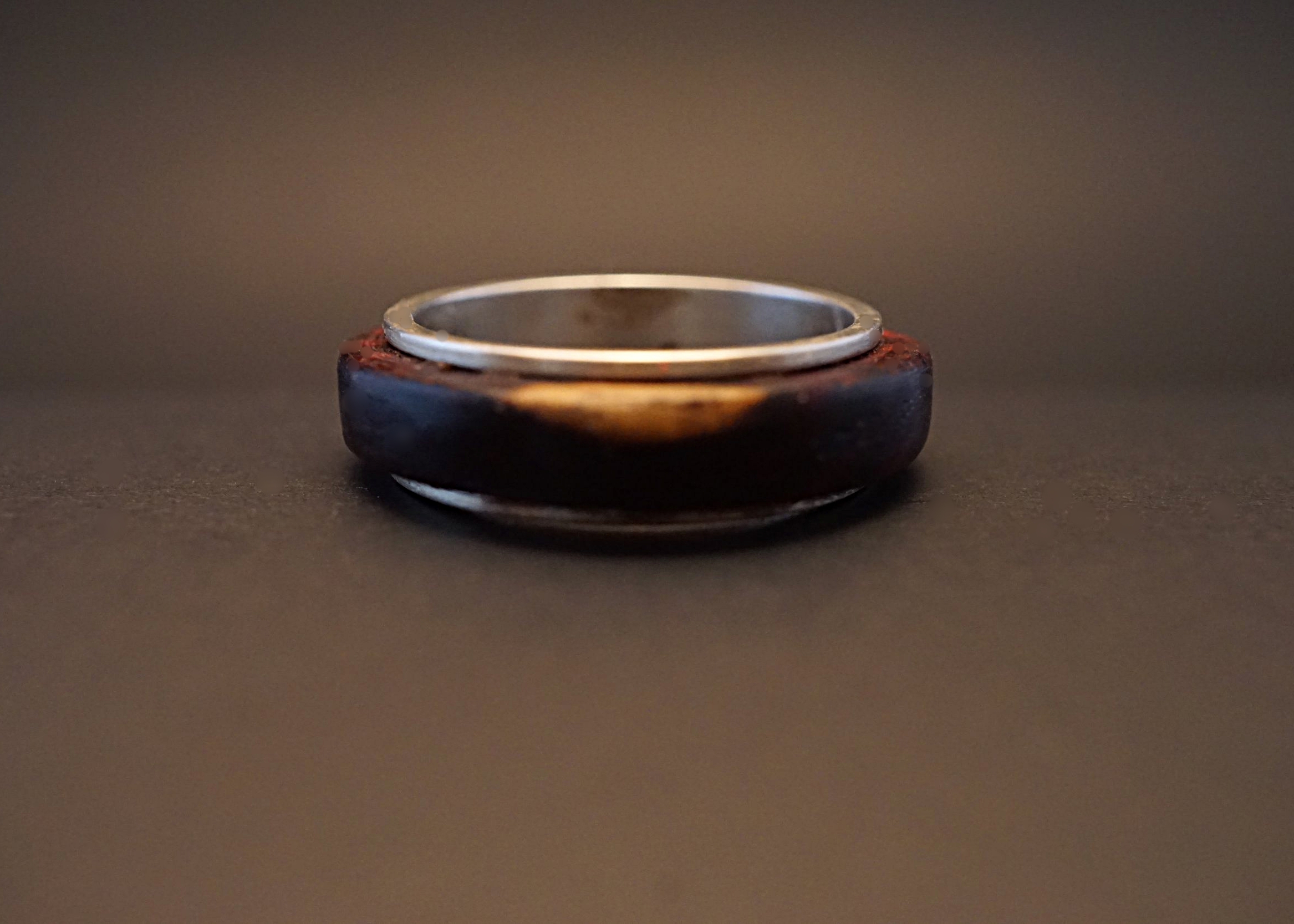 Cocobolo spinner ring