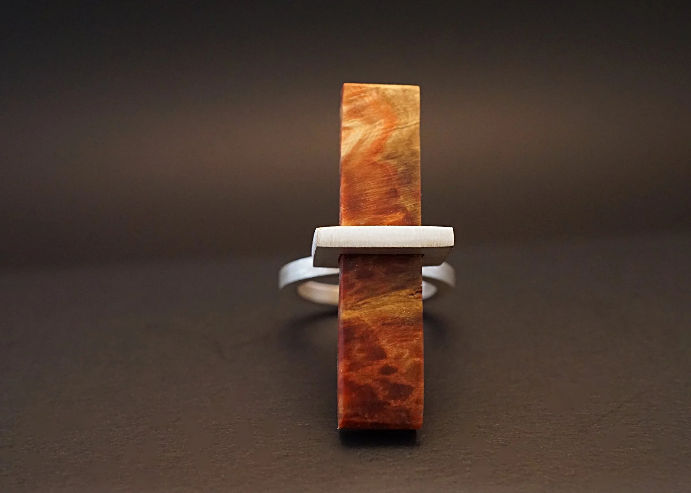 Box elder wood ring