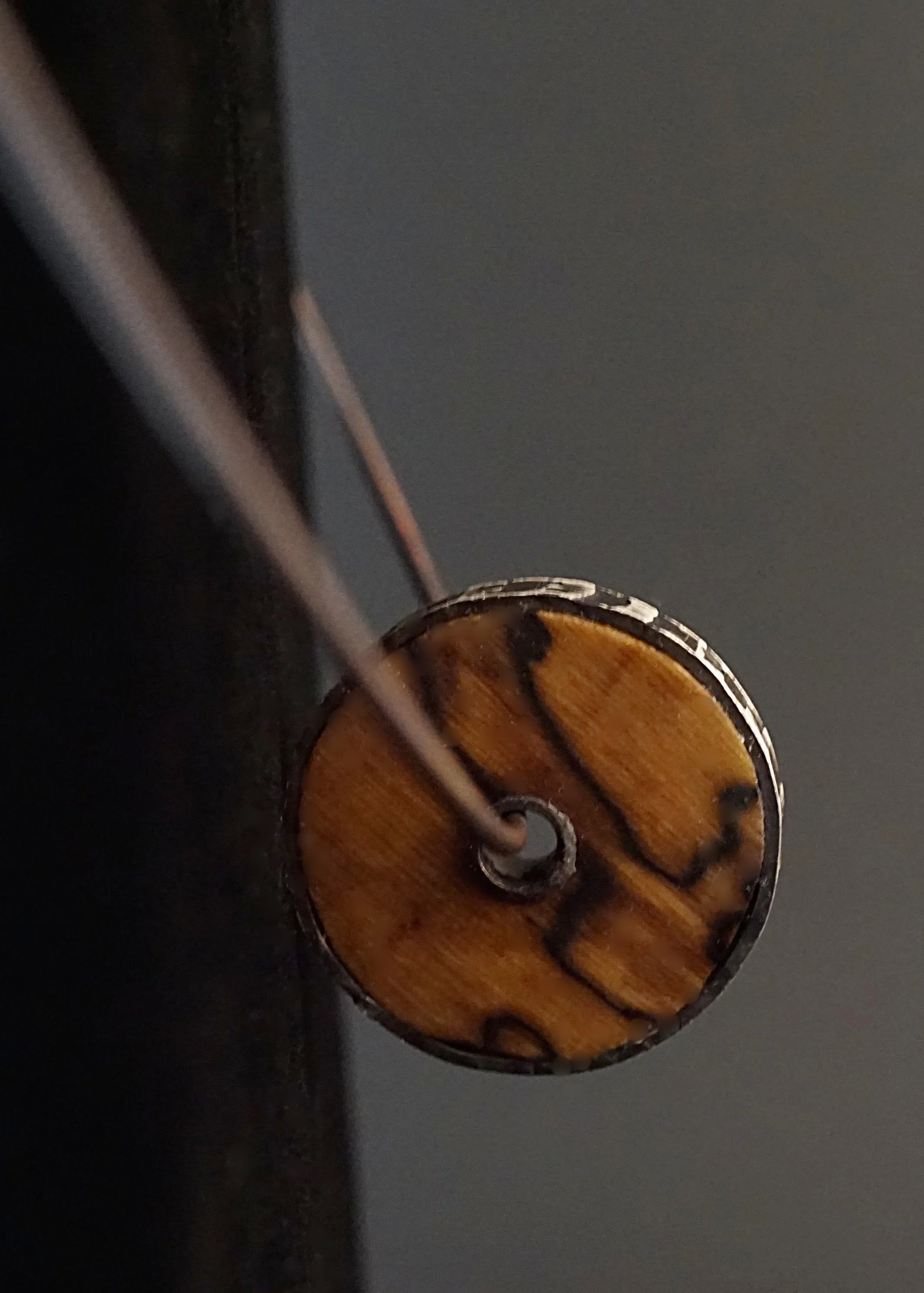 Rotating hackberry necklace