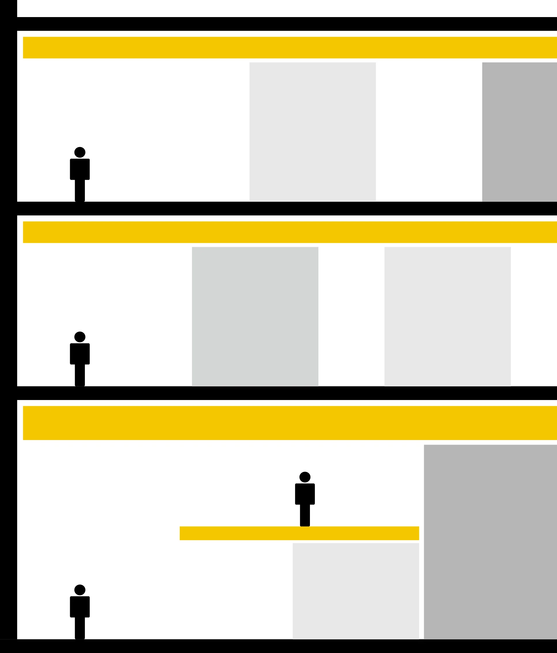 Section Scheme - False ceilings and functional boxes