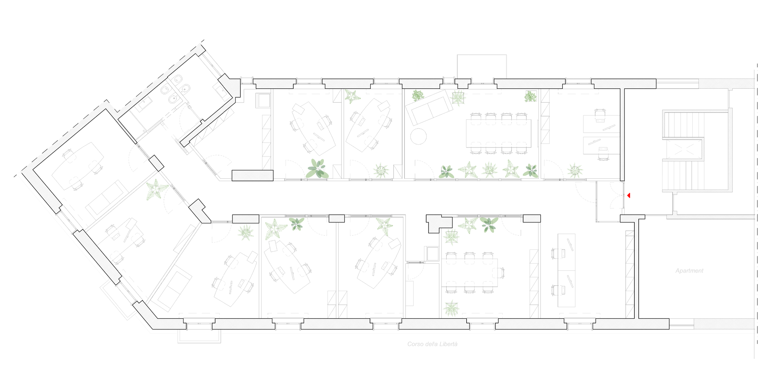 GS&amp;P OFFICE_ ©MAU Architecture 2023 