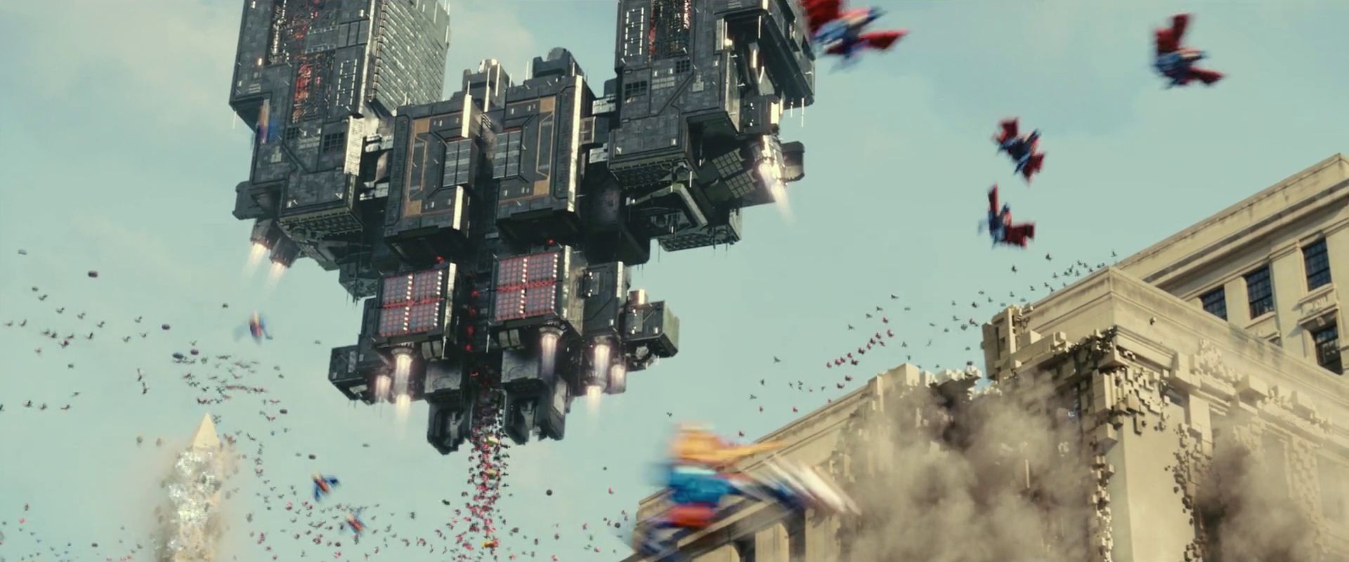 Pixels - Galaga Ship model