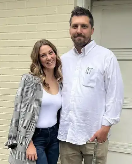 James Green with his wife, Stacey