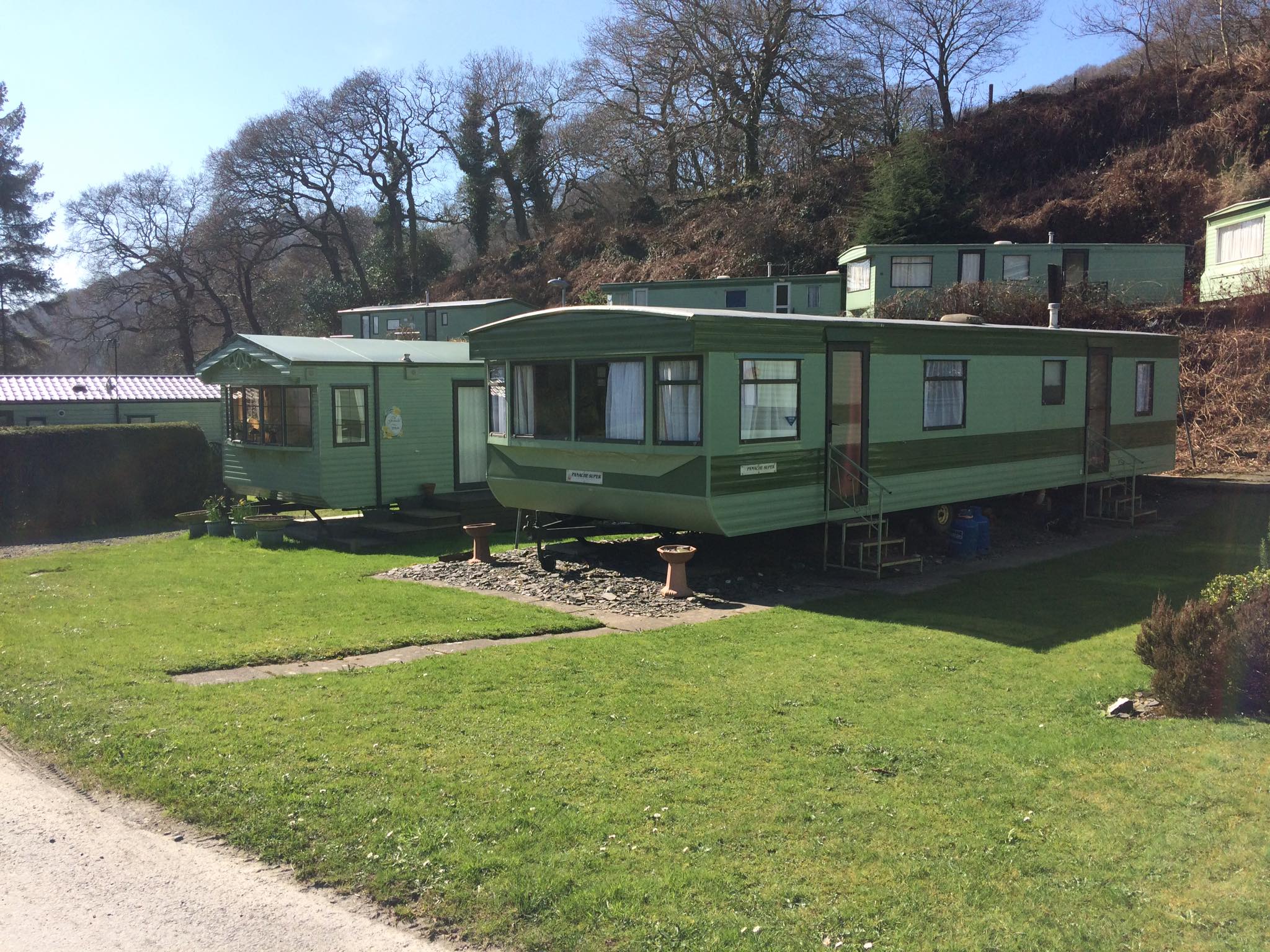 Private static caravans Wales