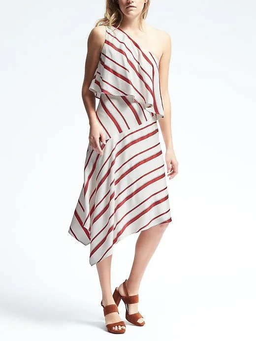 Love, love this dress from Banana Republic £99.50. Great with these shoes, but also a mule or a slingback . Boyfriend blazer will look great slung over shoulders. Bangles, hoops and sunglasses. 