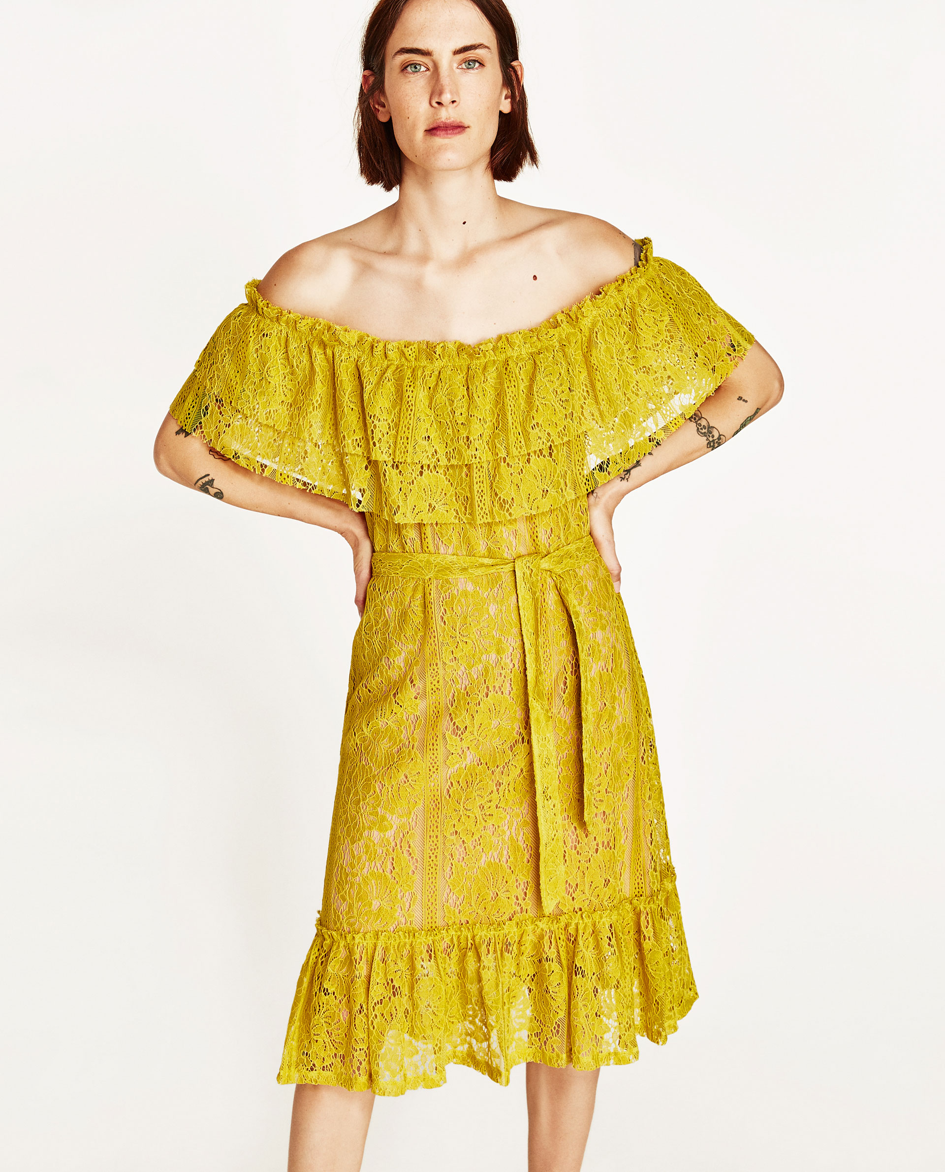 Zara £29.99 fab worn with block mule or wedge. Add a Panama hat, sunglasses and a clutch bag.