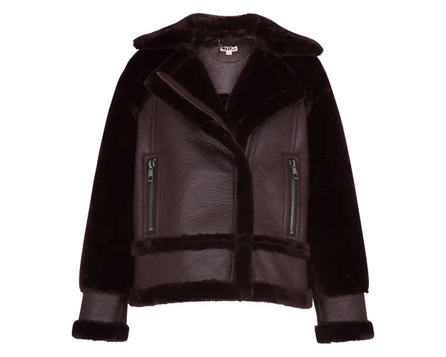 Whistles £195 THIS jacket is a thing of beauty, Amazing value, and beautiful quality. It classic biker style and really can worn over almost anything. Its not black i know, and I've kept this edit to black (only because it would be an endless thing otherwise) but its also the hottest colour right now, DO snap it up 
