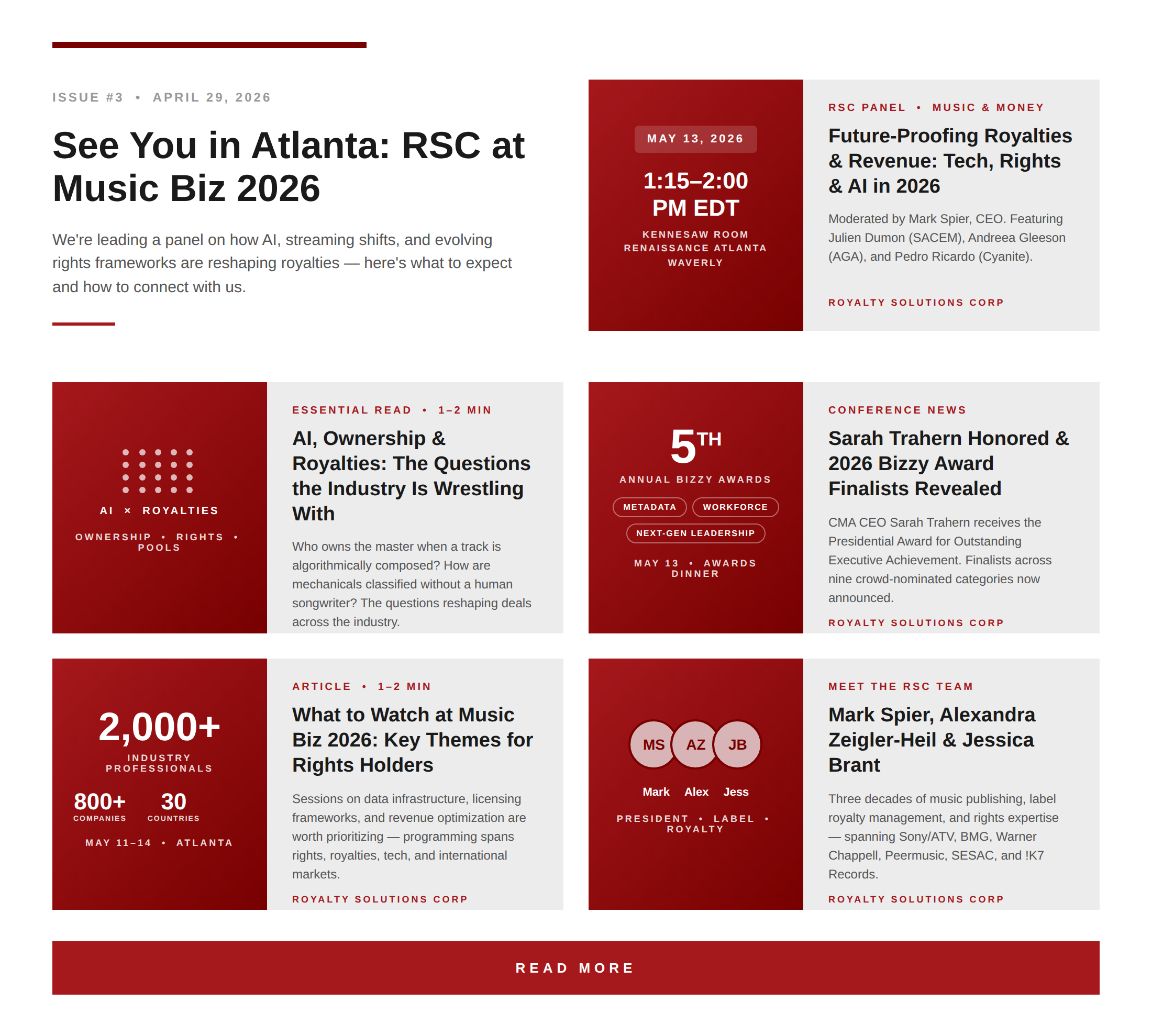 RSC Newsletter Issue 3