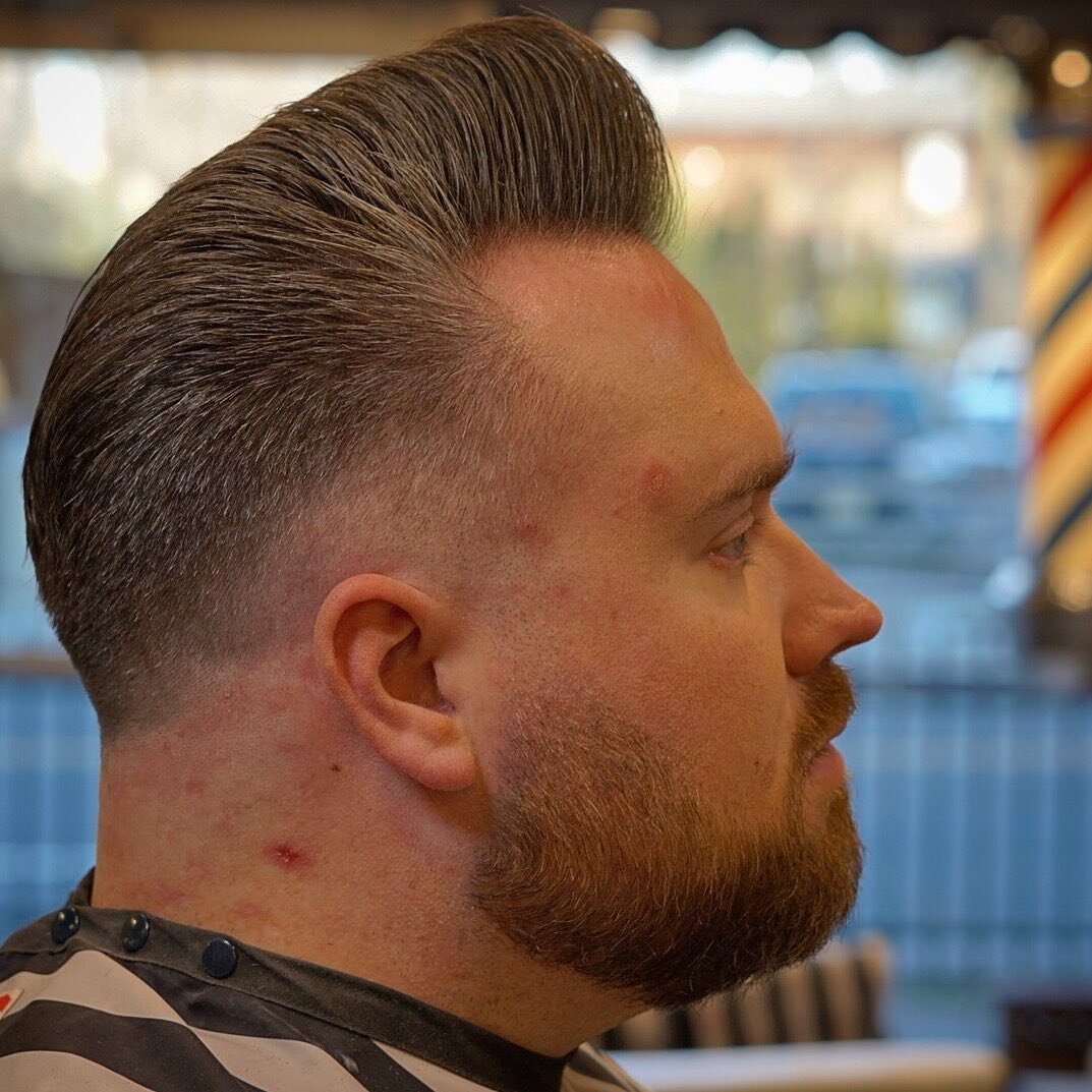 Cut by Shane ~ P o m a d o u r ⚜️

@theholyblack 🏴 Supermax

#swaggerandblade #pompadour #mensgrooming #skinfade #traditioanalbarbering #classicstyles #oldschool #asburypark #wanamassa #longbranch #redbank #belmar #manasqauan #walltwp #njbarbers #ke