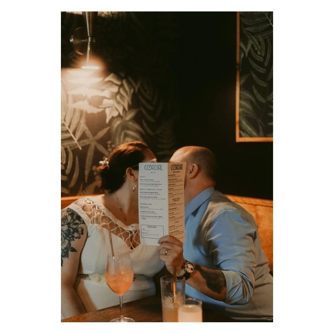 Jennifer and Chris enjoying Madison post elopement
Shout out to @cordial_madison for letting us photograph in their space