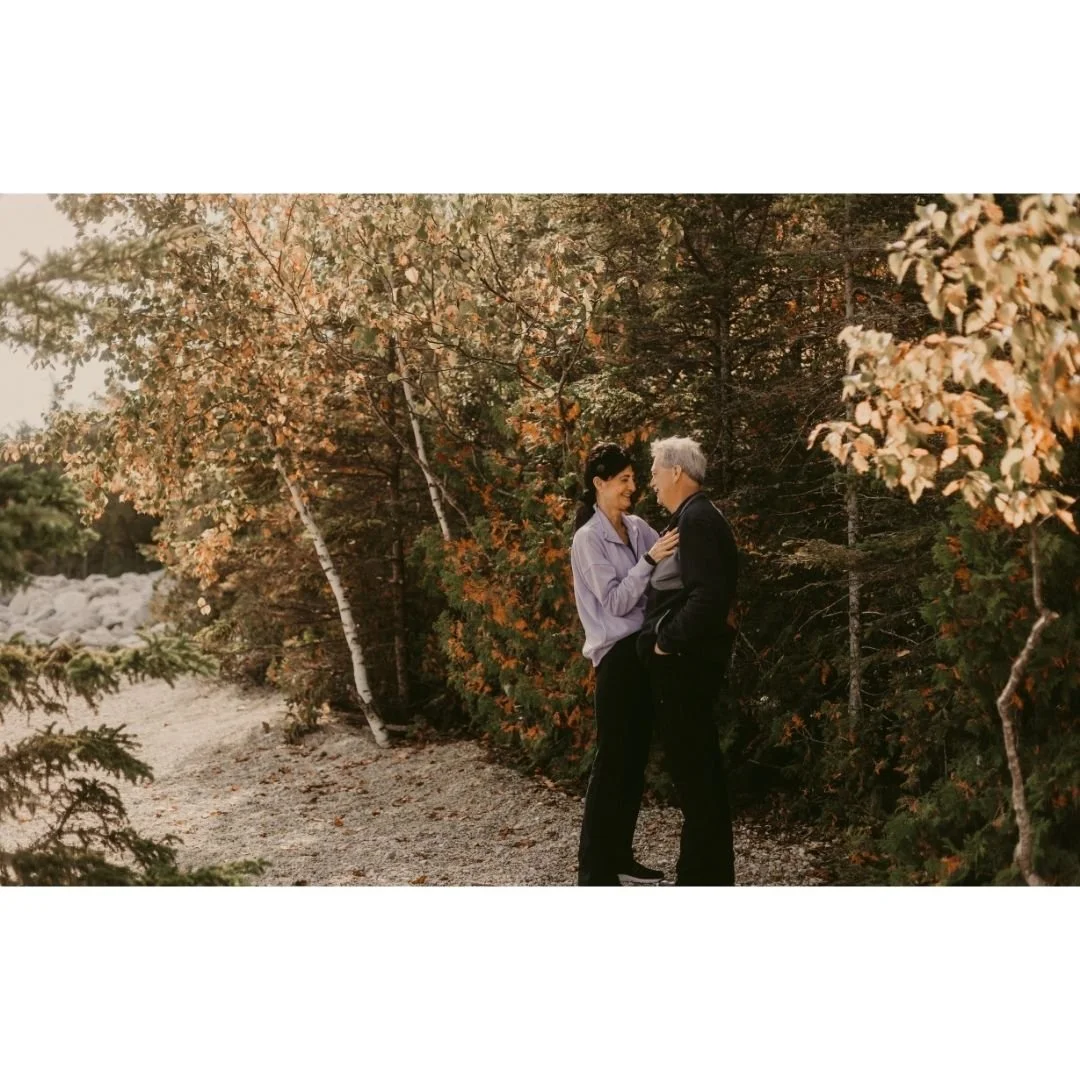 Mom and Dad on Mackinac Island back in September