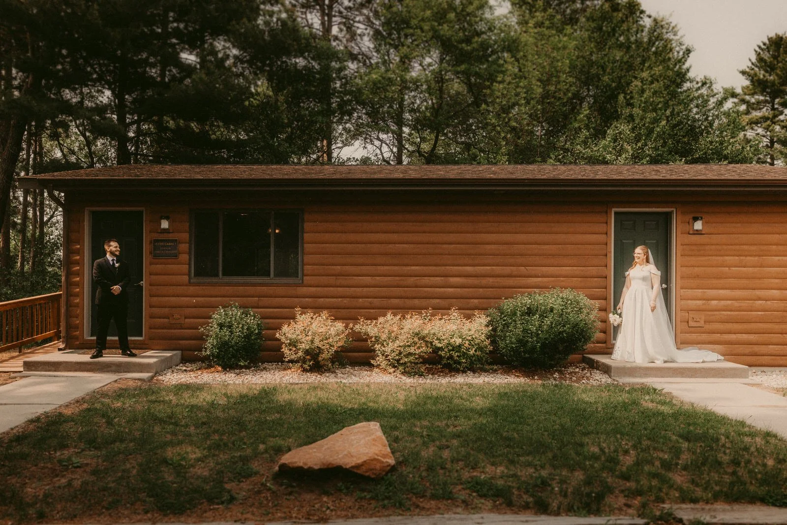 Sarah &amp; Ian | Wisconsin Rapids Camp Wedding