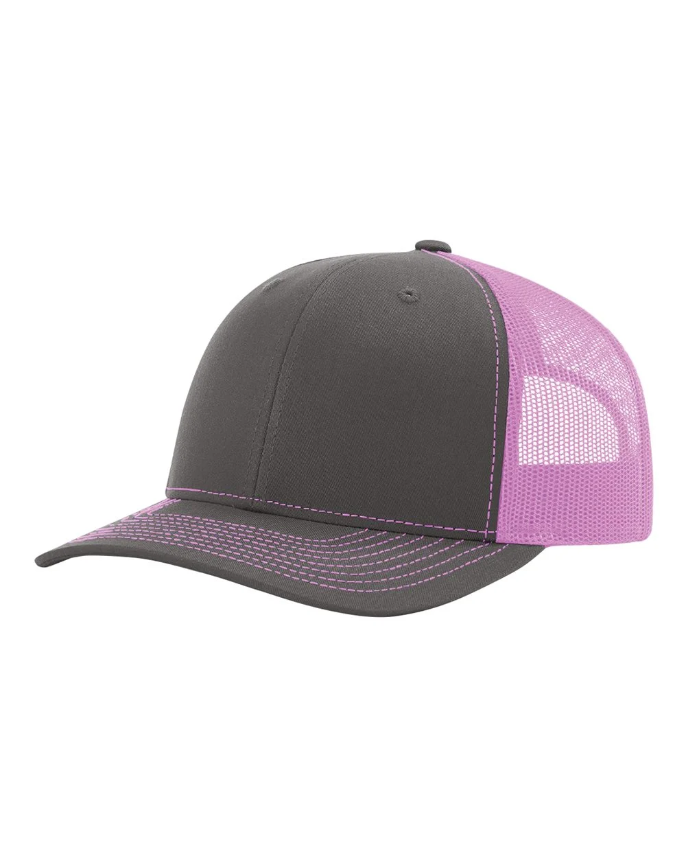 Charcoal/ Neon Pink