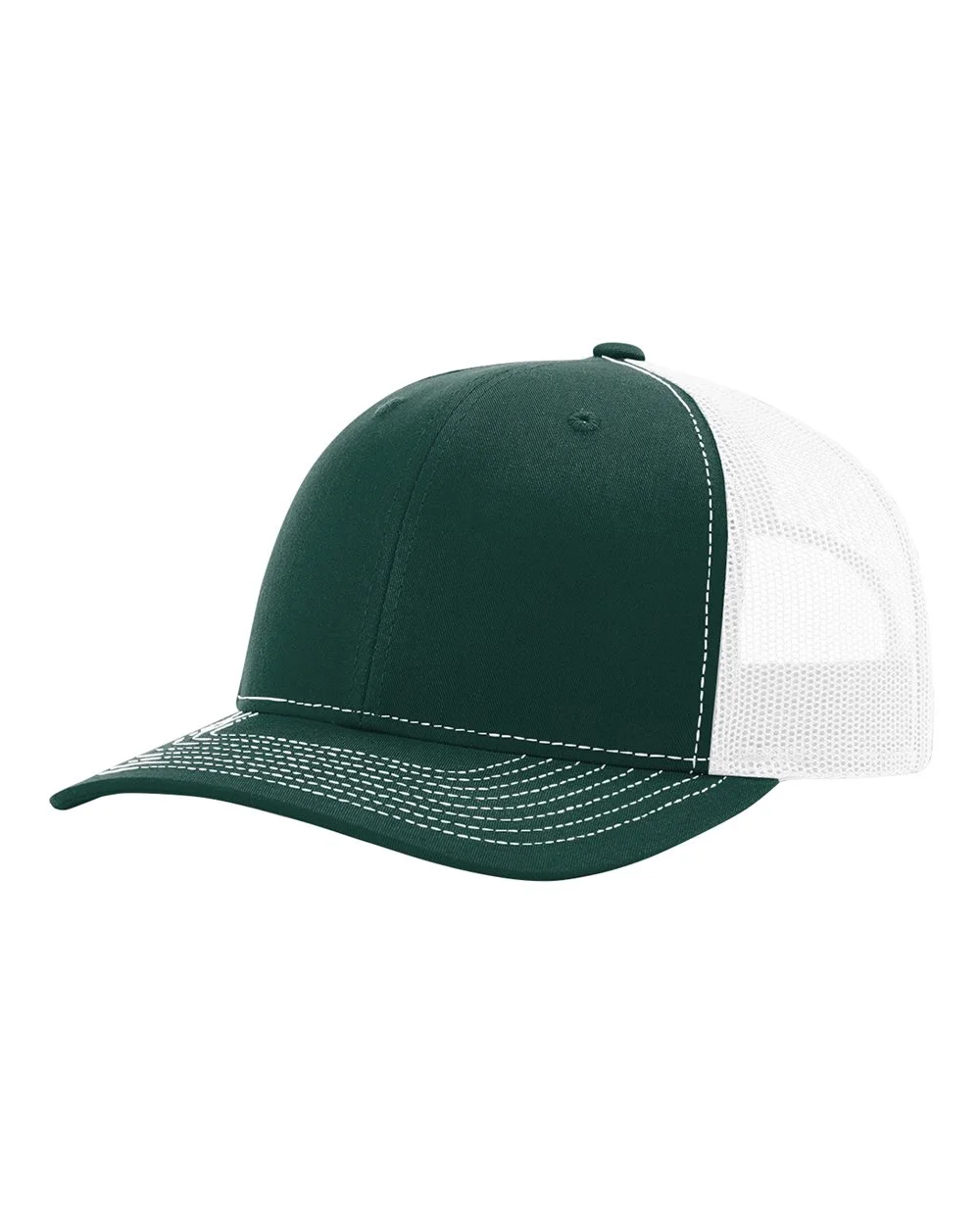 Dark Green/ White