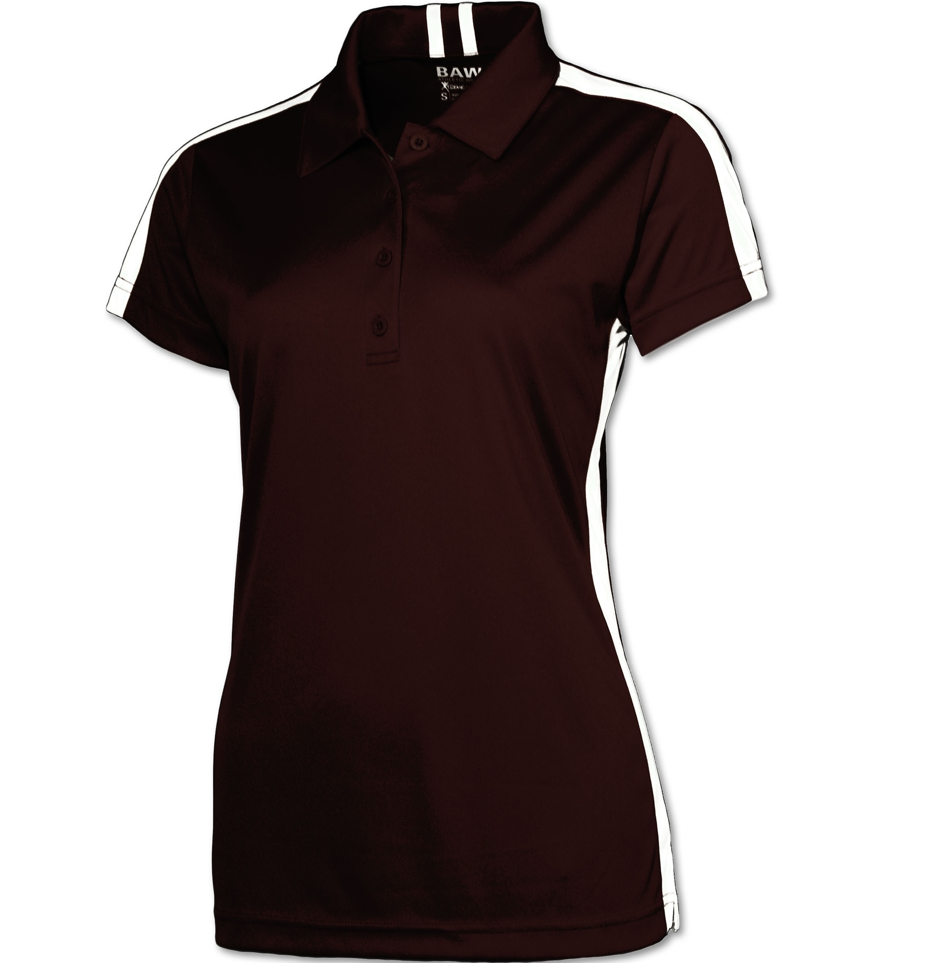 Maroon/White