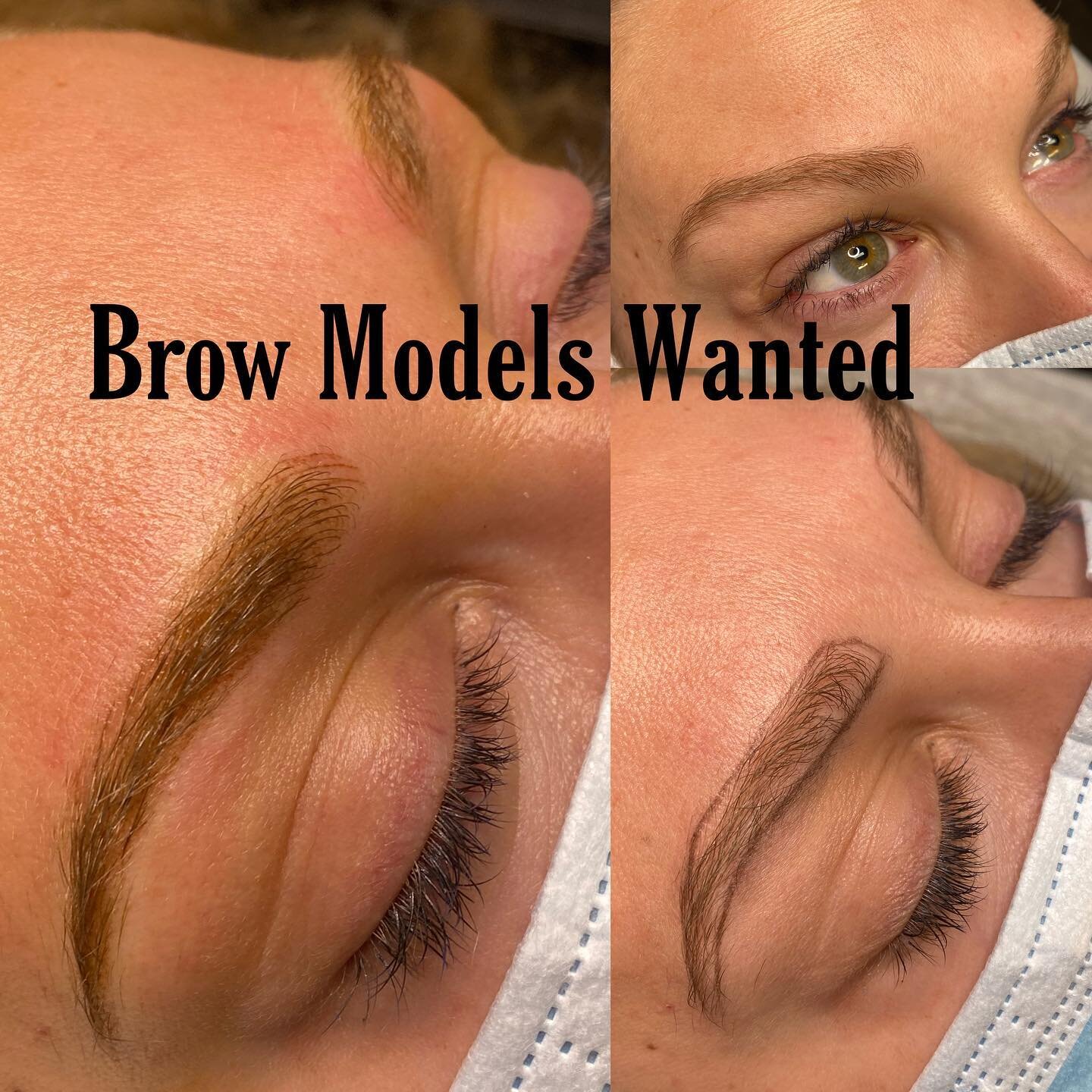 Brow and Lip models needed for Permanent makeup trainings coming up May 2, 4, 7.
Here is your opportunity to have your brows or lips done for only $300! 
Work done by experienced student in front of trainer.  Trainer will perform the Perfecting sessi